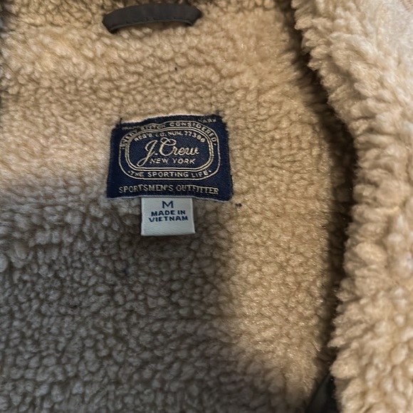J. crew Sherpa lined jacket - Picture 2 of 3